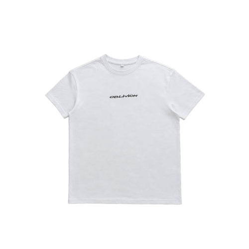White Graphic Oblivion Tee